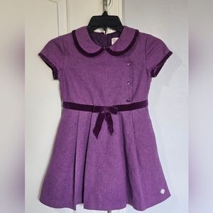 American Girl Purple Kids Dress